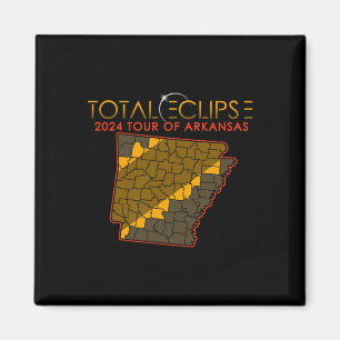 Total Solar Eclipse 2024 Tour Of Arkansas Magnet