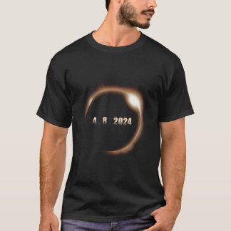 Total Solar Eclipse 2024 Usa April 8 2024 T-Shirt