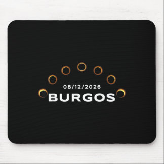 Total Solar Eclipse 2026 Burgos Spain Totality Mouse Pad