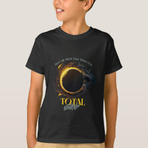 Total Solar Eclipse 2026 Spain August 12 Kids T-Shirt