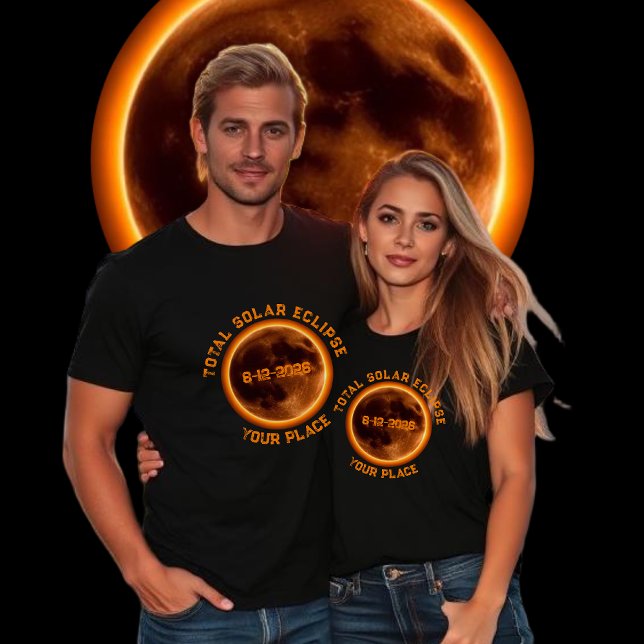 Total Solar Eclipse 2026 T-Shirt (Total Solar Eclipse August 12, 2026 t shirts)