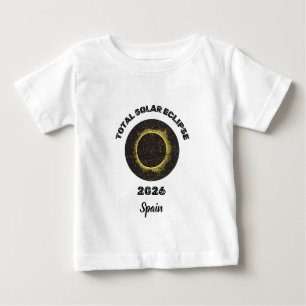Total Solar Eclipse 2026 Totality Baby T-Shirt