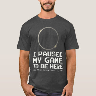 Total Solar Eclipse 2026otality Gamer Gaming Boys T-Shirt