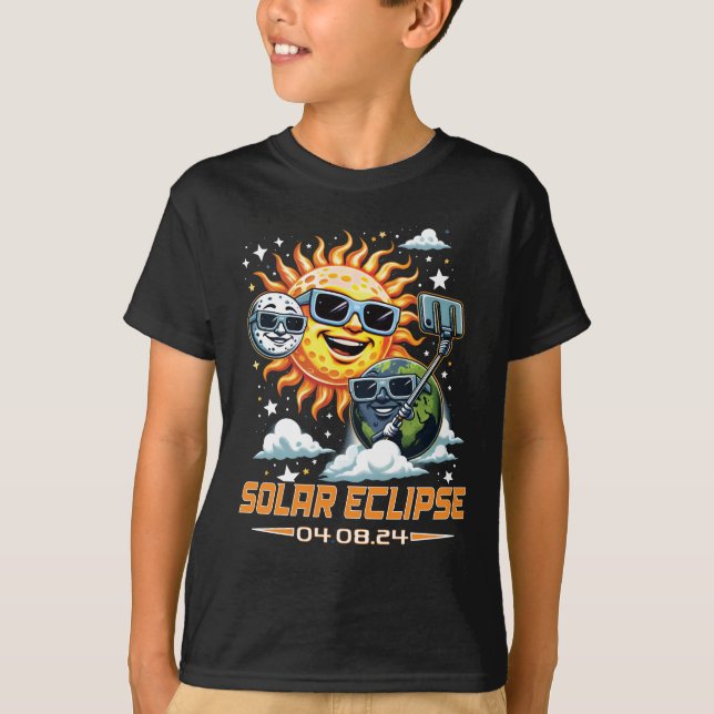 Total Solar Eclipse April 2024 T-Shirt (Front)