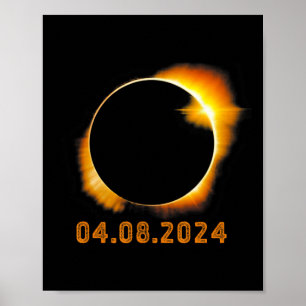 Total Solar Eclipse April 8 20242 Poster