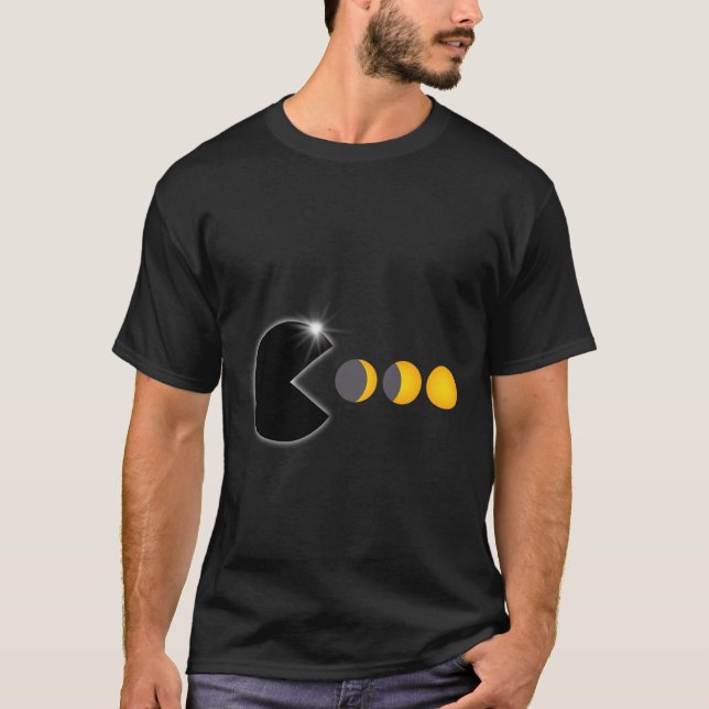 Total Solar Eclipse April 8 2024 Fun Phases Totali T-Shirt (Front)