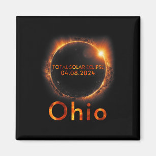 Total Solar Eclipse April 8 2024 Ohio Solar Eclips Magnet