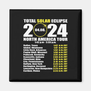 Total Solar Eclipse April 8 Path Of The Eclipse 3 Magnet