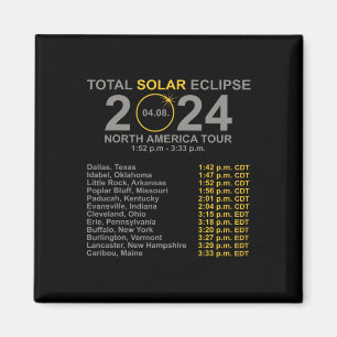 Total Solar Eclipse April 8 Path Of The Eclipse Magnet