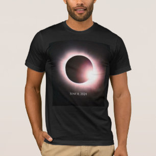 Total solar eclipse april 8th 2024 moon sun T-Shirt
