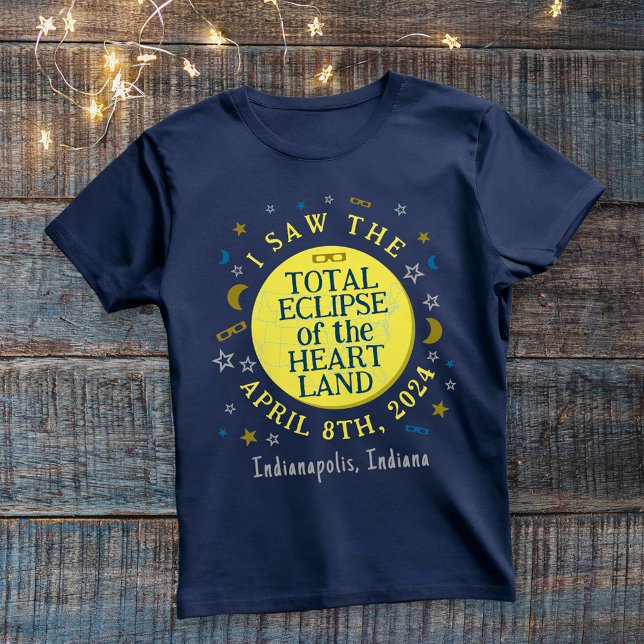 Total Solar Eclipse April 8th 2024 Viewer Custom T-Shirt (Creator Uploaded)