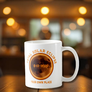 Total Solar Eclipse August 12 2026 Coffee Mug