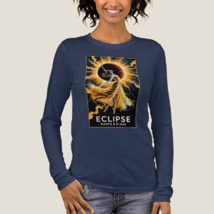 Total Solar Eclipse August 12, 2026 Madrid Spain Tri-Blend Shirt