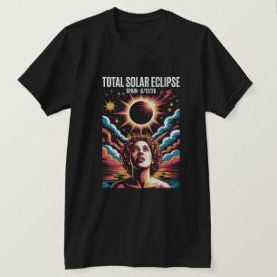 Total Solar Eclipse August 12,2026 Spain  T-Shirt