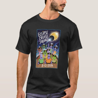 Total Solar Eclipse August 12,2026 Squad Tee