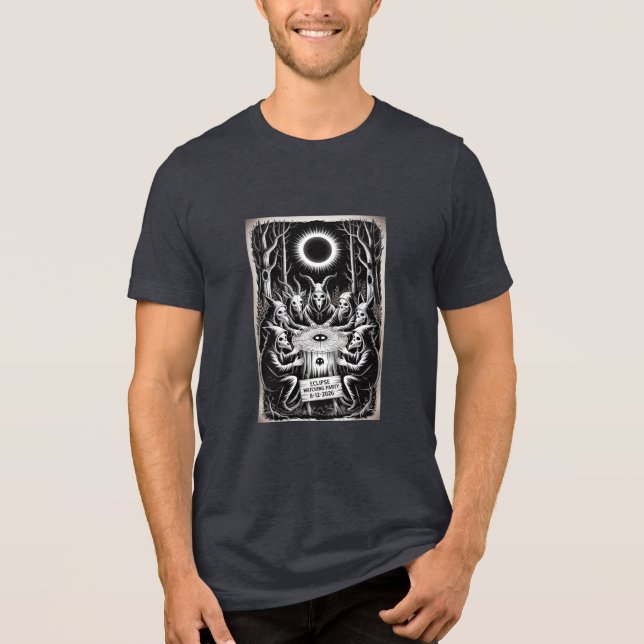 Total Solar Eclipse August 12,2026 Tee (Front)
