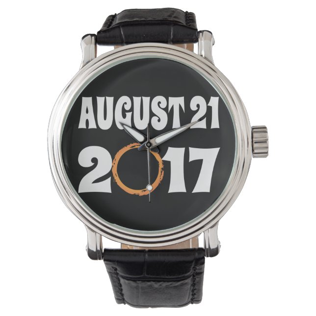 Total Solar Eclipse August 21 2017 Watch (Front)