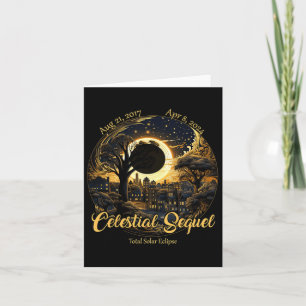 Total Solar Eclipse Celestial Sequel 2017 Totality Card
