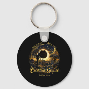 Total Solar Eclipse Celestial Sequel 2017 Totality Key Ring