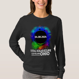 Total Solar Eclipse Cleveland OHIO April 8 2024 To T-Shirt