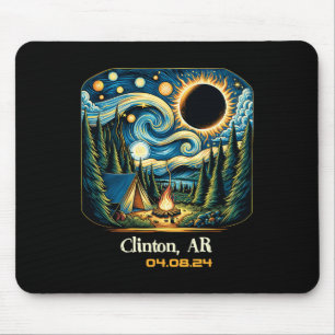 Total Solar Eclipse Clinton Arkansas 1  Mouse Pad