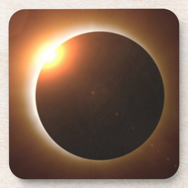 Total Solar Eclipse Coaster (Front)