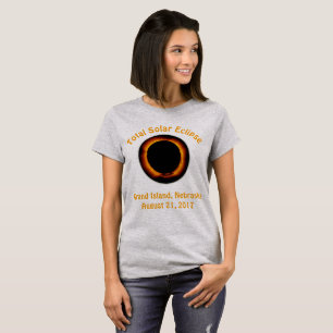 Total Solar Eclipse ( Grand Island, Nebraska ) T-Shirt