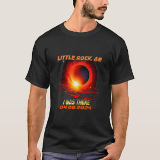 Total Solar Eclipse I Was There Little Rock Arkans T-Shirt