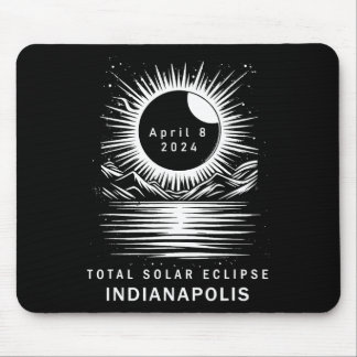 Total Solar Eclipse - Indianapolis Mouse Pad