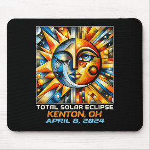 Total Solar Eclipse Kenton Ohio Mouse Pad