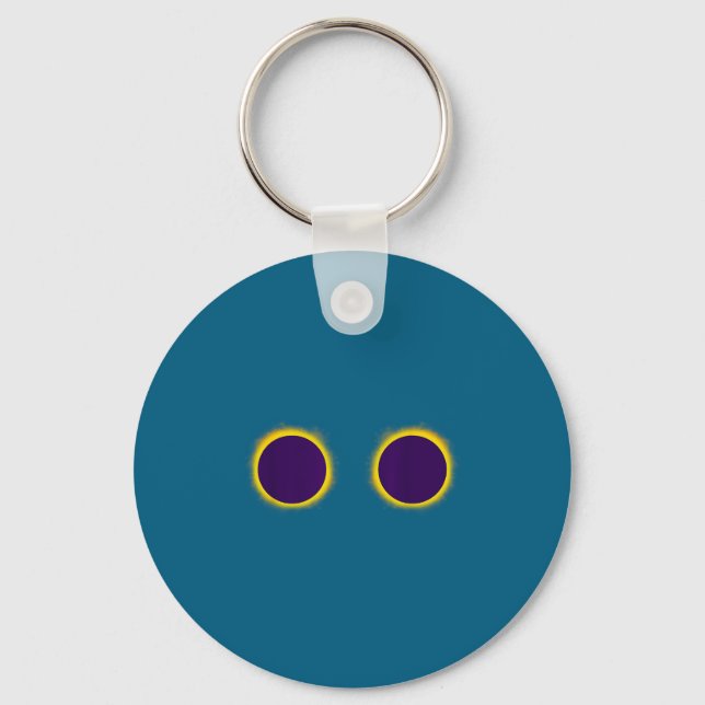 Total Solar Eclipse Key Ring (Front)