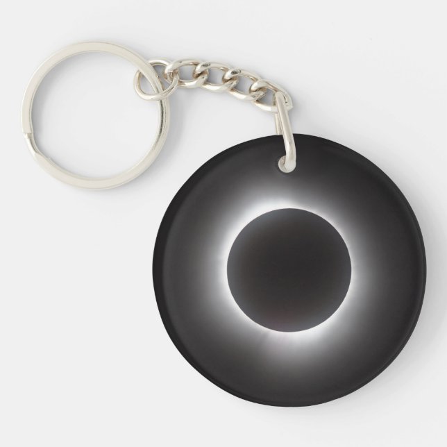 Total Solar Eclipse Key Ring (Front)