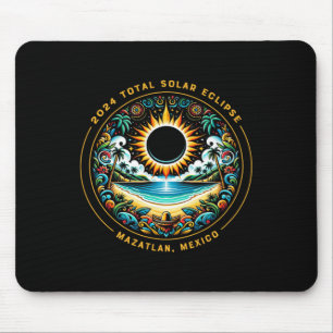 Total Solar Eclipse Mazatlan Mexico - Mexican Beac Mouse Pad