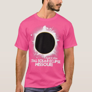 Total Solar Eclipse Missouri 2024 Totality T-Shirt