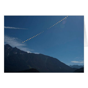 Total Solar Eclipse Mountain Time Lapse