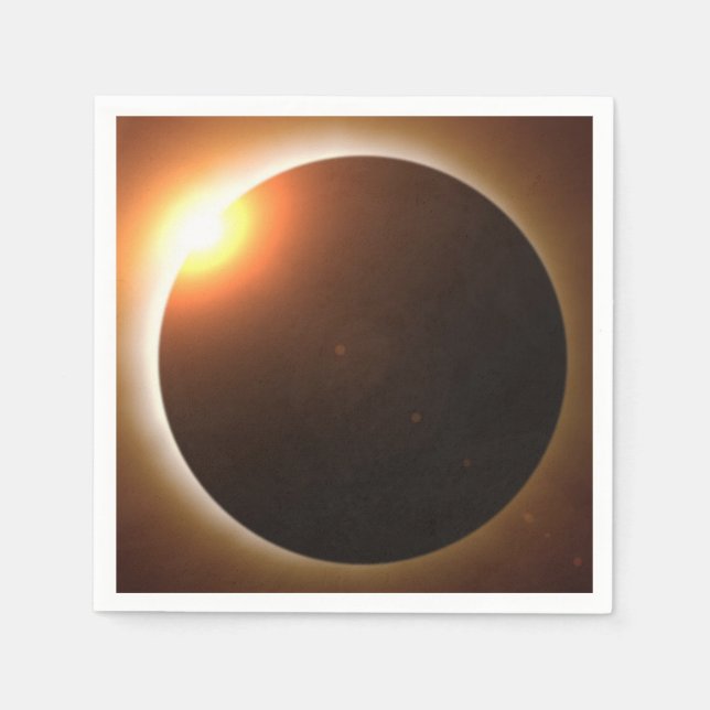 Total Solar Eclipse Napkin (Front)