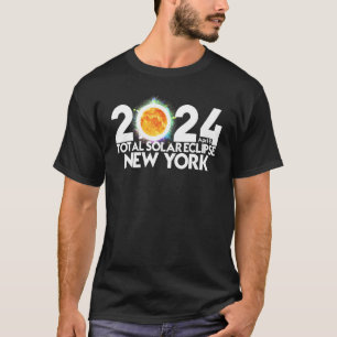Total Solar Eclipse New York 2024 Totality T-Shirt