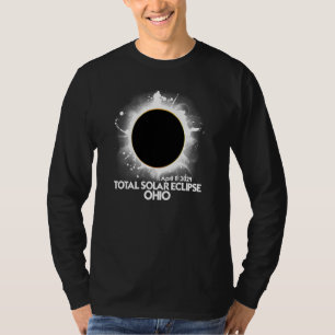 Total Solar Eclipse Ohio 2024 American Totality T-Shirt