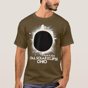 Total Solar Eclipse Ohio 2024 American Totality T-Shirt
