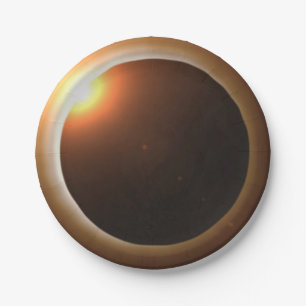 Total Solar Eclipse Paper Plate