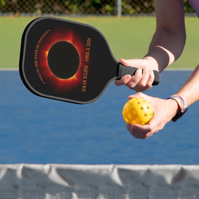 Total Solar Eclipse Pickleball Paddle (Insitu)