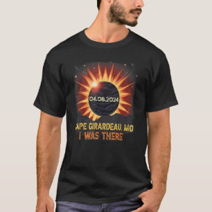 Total Solar Eclipse Retro Cape Girardeau Missouri T-Shirt