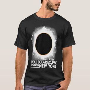 Total Solar Eclipse ROCHESTER New York April 8 202 T-Shirt