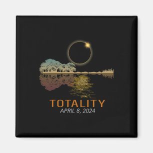 Total Solar Eclipse Shirt Totality Eclipse Guitar Magnet