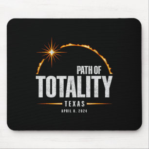 Total Solar Eclipse Texas - Total Eclipse 2024  Mouse Pad