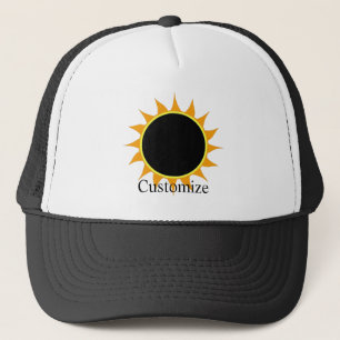 Total Solar Eclipse Thunder_Cove Trucker Hat