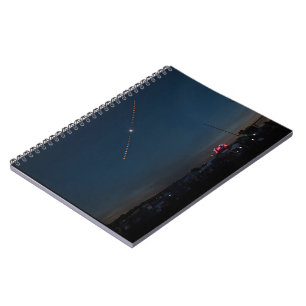 Total Solar Eclipse Time Lapse Spiral Notebook