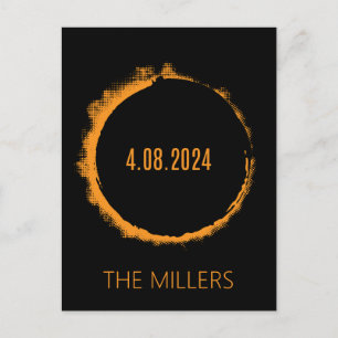 Total Solar Eclipse USA April 8, 2024 Postcard
