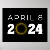 Total Solar Eclipse USA April 8, 2024