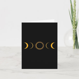 Total Solar Eclipse Usa April 8 Card